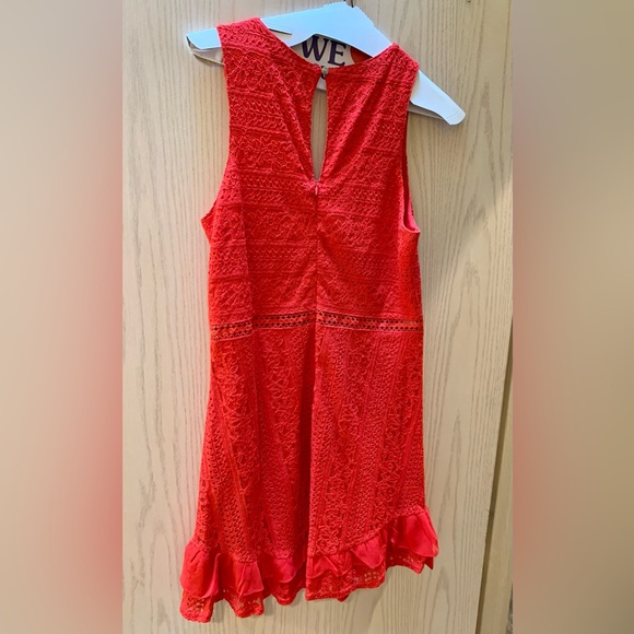 Lulus Love You Always Red Lace Skater Dress - Picture 6 of 9